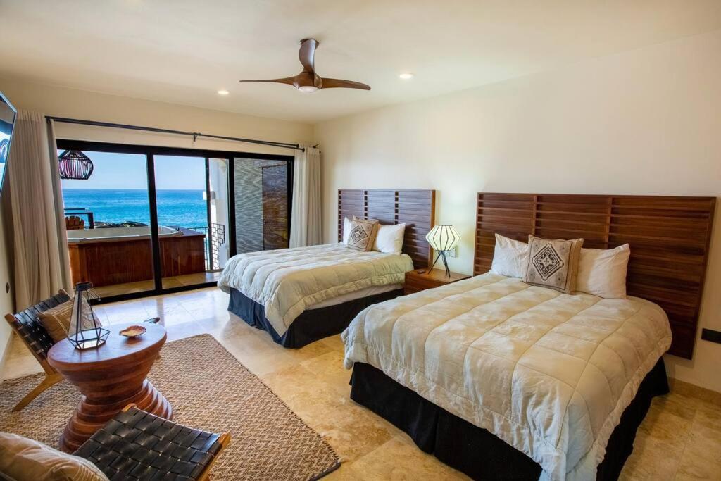 Beach Front Casa Bruma Jacuzzi With Massage Villa Cabo San Lucas Ngoại thất bức ảnh