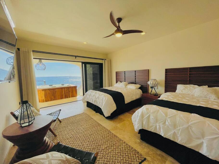 Beach Front Casa Bruma Jacuzzi With Massage Villa Cabo San Lucas Ngoại thất bức ảnh